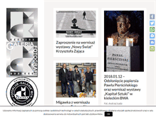 Tablet Screenshot of fotoklub.galeria-mck.pl